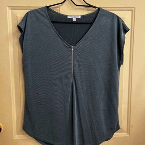 Green Envelope Los Angeles - Green Top With Zipper